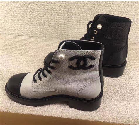 chanel boots buy online|chanel black canvas heel boots.